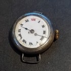 Vintage Swiss Made Silver Hallmarked Ladies Wristwatch for Spares / Repairs