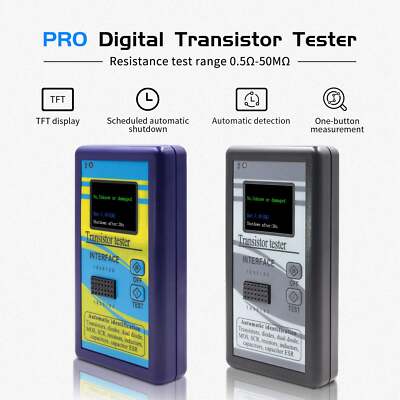 FNISSI-T4 Mehrzweck-Transistortester (blau/schwarz)