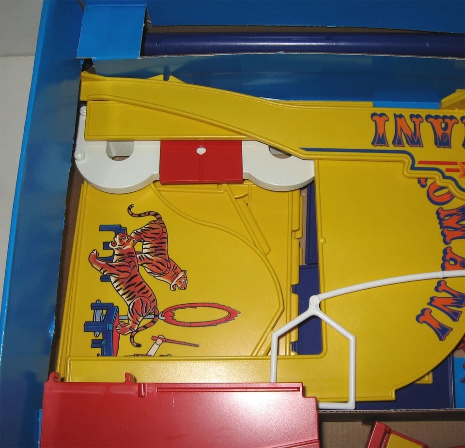 PLAYMOBIL CIRCUS ROMANI #3720 TBE,VGC, 96% (1991) CIRCUS KLICKY TRAPEZE GRADINS - Photo 3/4