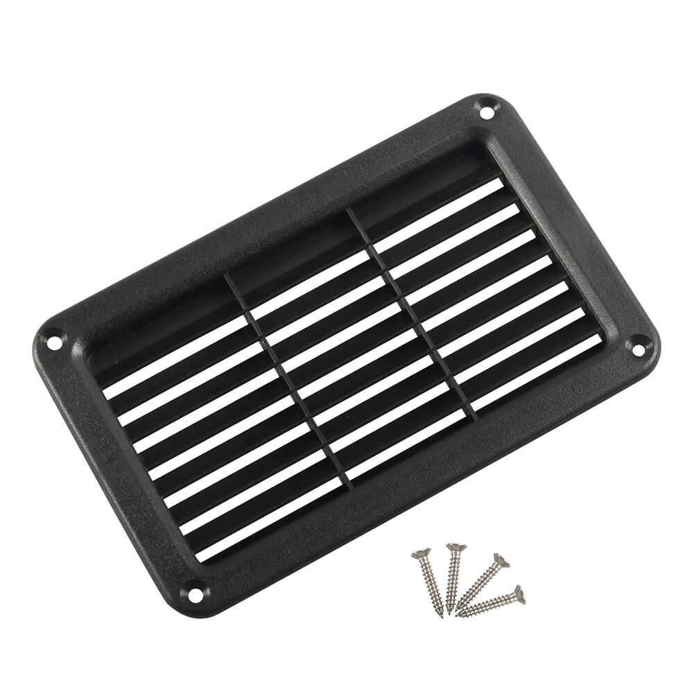 Rectangular Louvered Air Outlet Grill Cover Ventilation Grille Bezel