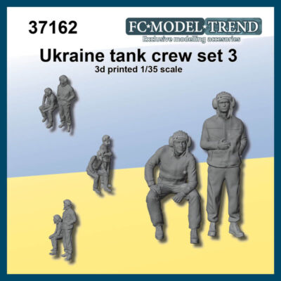 FC Model Trend 1/35 Ukraine Tank Crew Set #3