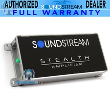 SOUNDSTREAM ST4.1000D MOTORCYCLE 4-CHANNEL 1000W SPEAKERS TWEETERS AMPLIFIER NEW