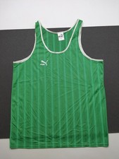Vintage 80s   Puma Football Shirt Jersey  West Germany vest gilet size L