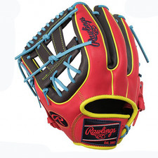 Rawlings HOH MLB Color Sync GR4HMN54G 11.5" LH All-Round Glove Navy/Scarlet 2025