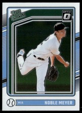 Noble Meyer 2024 Donruss Holo #174 Miami Marlins