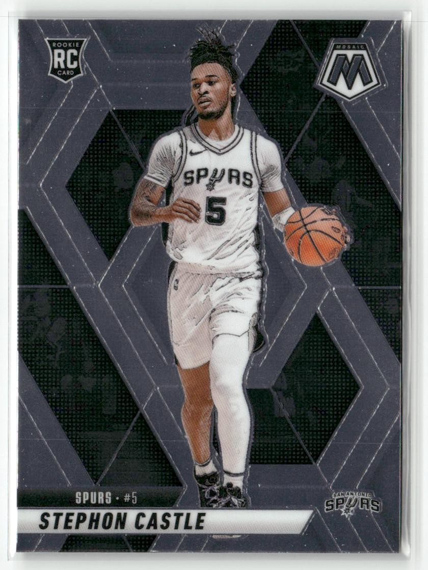 2024-25 Panini Mosaic #236 Stephon Castle