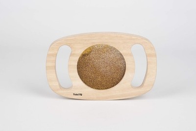 TickiT 73446 Easy Hold Glitter Panel-Gold, Wood Color