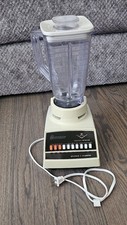 Vtg Osterizer Imperial Cycle Blend 10-Speed Blender 890-16f Cream Pulse Matic