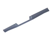 Artec for 07-Up Jeep Wranger/Gladiator High Clearance Rear Bumper Center Skid