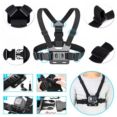 Action Camera Chest Strap Plastic Metal J Fixing Action Camera Chest Mo Hot