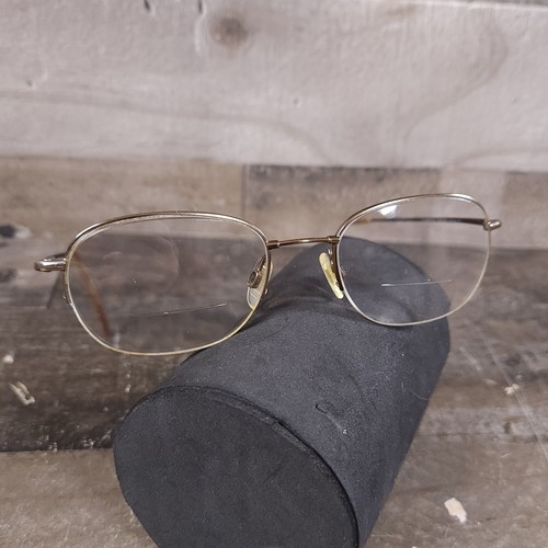 ARISTAR CFX 6025 573 Gold Men Oval Half Rim Eyeglasses 54-20-145 FRAMES ONLY - Picture 3 of 21
