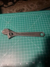 Vintage Crescent Tool Co 8 Inch Adjustable Wrench Made in USA Jamestown NY