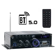 800W 2 Channel bluetooth Mini HIFI Power Amplifier Audio Stereo Amp Home Car FM