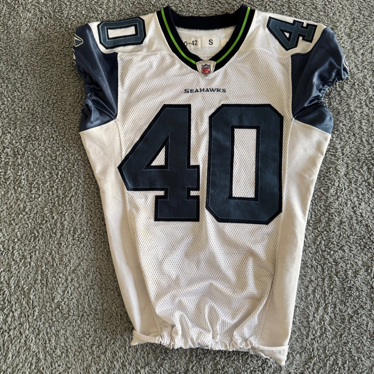 【新品未使用】 現地購入 Reebok NFL SEATTLE SEAHAWKS Reebok Shaun Alexander Onfield Seattle Seahawks Jersey, Youth XL