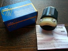  NEW LEVITON 2431 20AMP LOCKING PLUG 3POLE 4 WIRE 480VAC