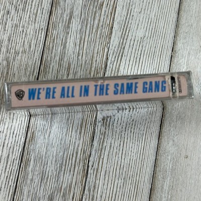 West Coast Rap All-Stars We're All In The Same Gang Cassette 1990