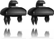 Interior Sun Visor Hook Clip Bracket 2-pack For Audi A1 A3 A4 A5 Q3 Q5 Oem
