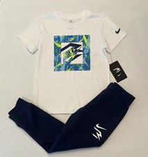 Boys Nike Outfit Size 6 Pants T-Shirt 2 PC Set New