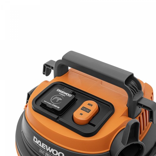 INDUSTRIE STAUBSAUGER DAVC 2014S 1400W 20L TROCKEN/NASS STECKDOSE 2000W HEPA - Bild 8 von 10