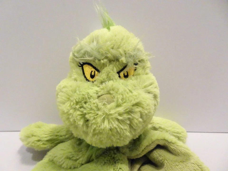Manta de seguridad para bebé Dr Seuss Aurora The Grinch 2018 felpa verde amoroso  Foto 2 de 4