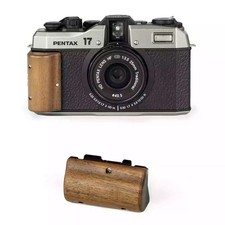 Handcrafted Wooden Camera Grip for Pentax 17 Walnut Wood Camera handle Handmade
