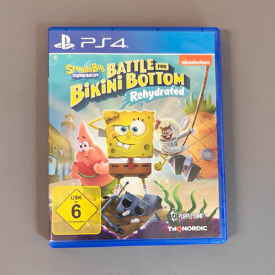 SpongeBob Schwammkopf Battle for Bikini Bottom Rehydrated PAL