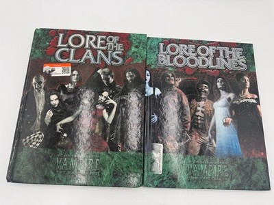 Lore of the Clans Bloodlines Vampire 20th Anniversary Hardcover V20 Color