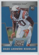 2016 Panini Prizm Collegiate Draft Picks Blue Dadi Lhomme Nicolas #211 Rookie RC