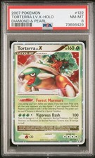 2007 POKEMON DIAMOND & PEARL #122 TORTERRA LV.X-HOLO PSA 8 on eBay