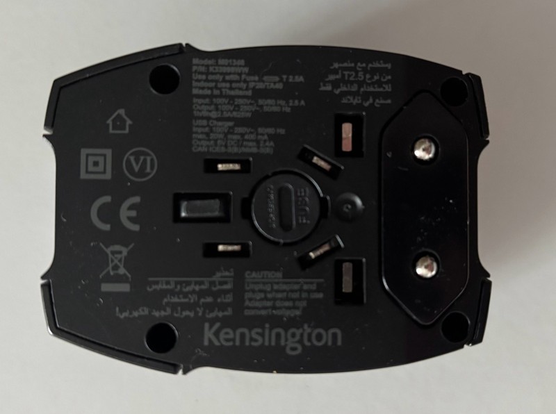 Kensington International Travel Adapter M01346