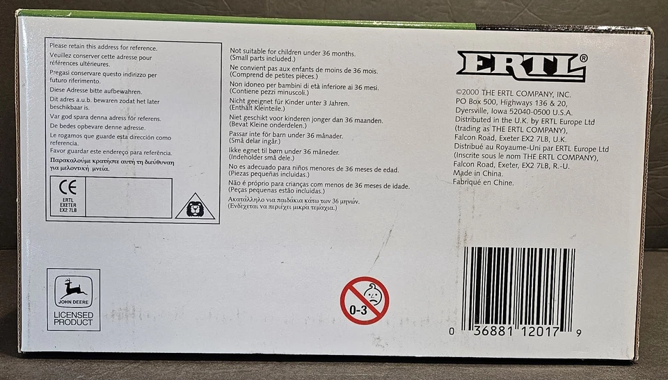 2000 ERTL John Deere 2266 Combine, 1/32, NIB - Image 3 of 3