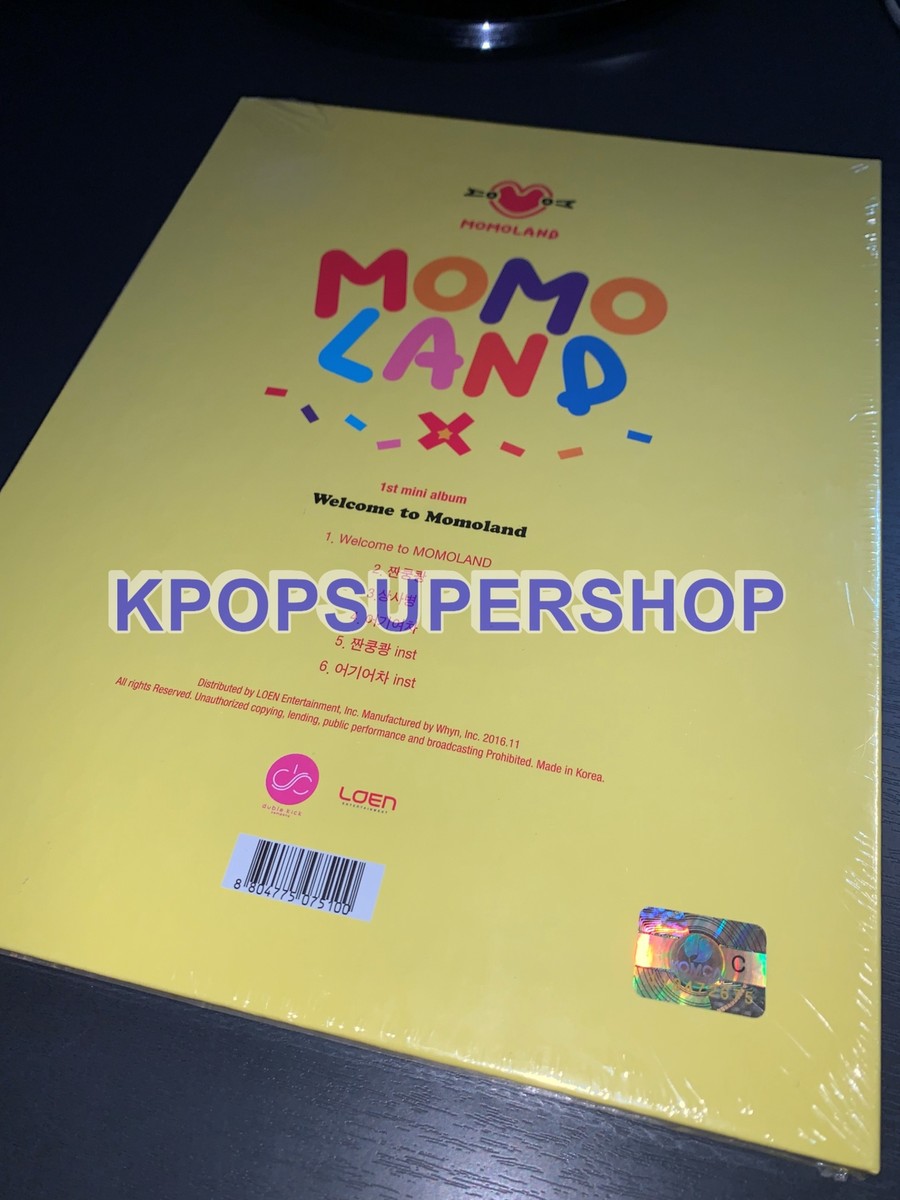 Momoland 1st Mini Album Welcome to Momoland CD Photocard New