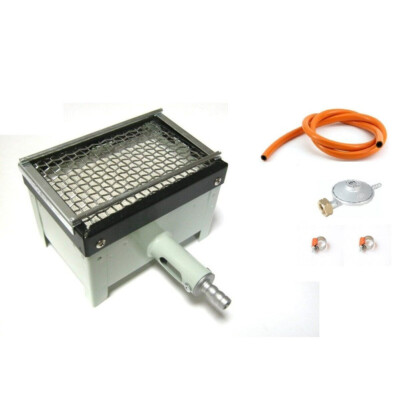 Infrared Gas Heater 1.8KW Set with Hose, Reducer and Connector s