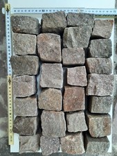 Natursteinpflaster Porphyr allseitig gespalten, 4/6 cm, 6 cm stark, ca. 4-5 qm
