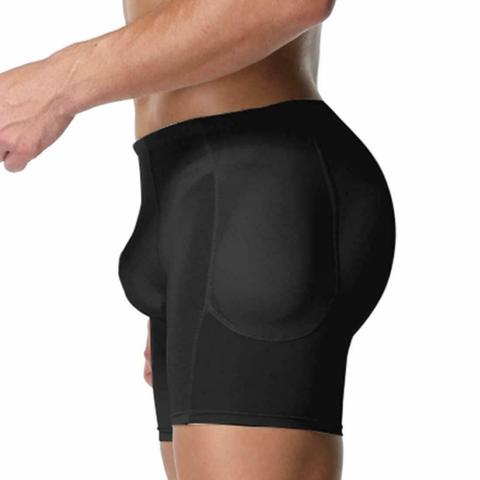 Refgf Hip Enhancer Booty Padded Underwear Men's Panties Body Shaper Seamless Butt Lifter Bodyshorts Shapewear Boxers (Color : B, Size : XL) Price In UAE | Amazon UAE - Foto 9