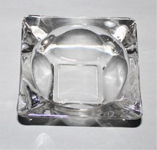 Vintage Anchor Hocking Small Clear Glass Ashtray's "NEW Old Stock CASE OF 36"