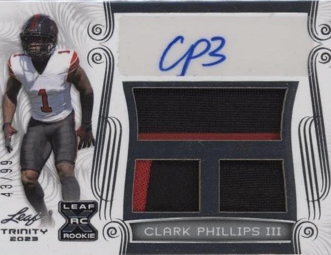 2023 Leaf Trinity Clark Phillips III #TA-CP3