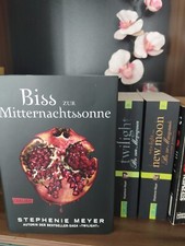 3 Bücher: Biss zur Mitternachtssonne, Twilig...