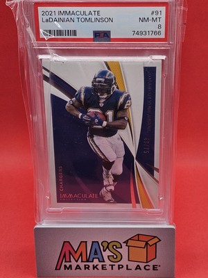 2021 Panini Immaculate Collection -  #91 LaDainian Tomlinson /75