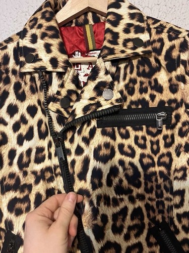 Rara giacca snowboard L.A.M.B X Burton The Ramone Moto stampa ghepardo taglia XS - Foto 2 di 12