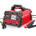 12/24V Fully Automatic Smart Battery Charger 5/10/25A Lead-Acid Agm Gel Repair