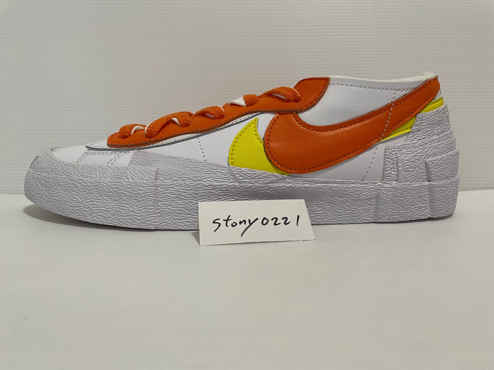 SACAI X NIKE Nike Blazer Low x Sacai magma arancione 8 5
