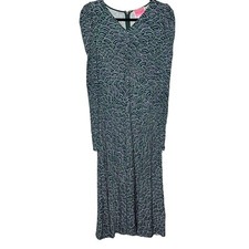 Kate Spade New York Party Bubbles V Neck Long Sleeve Midi Dress Size 10