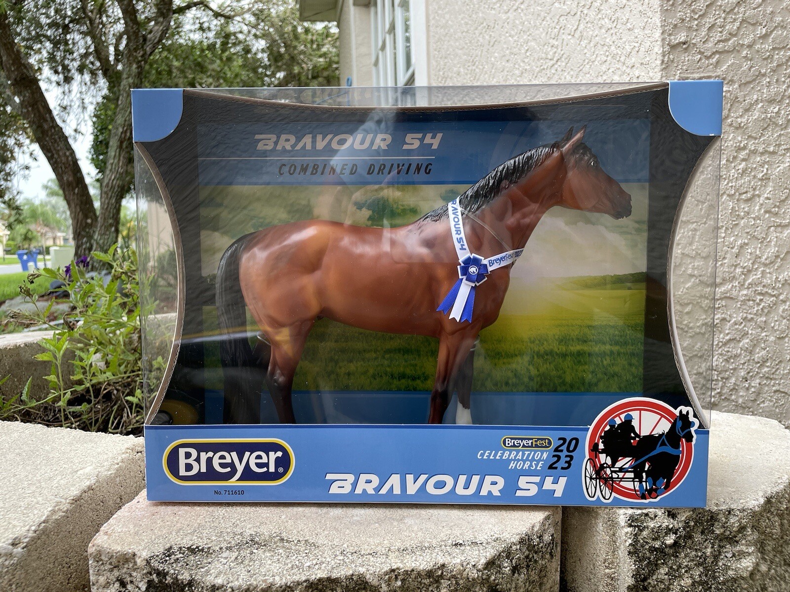 New Breyer BreyerFest Horse 711610 Bravour 54 Trakehner Driving