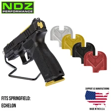 NDZ Springfield Echelon Slide Cover Back Plate Aluminum Aspis Cut