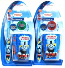 2 Count Brush Buddies Thomas  Friends Cap Rinsing Cup  Soft Toothbrush Set