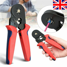 Ferrule Crimping Tool Self-adjustable Ratchet Pliers Crimpers AWG23-7/0.25-10mm²