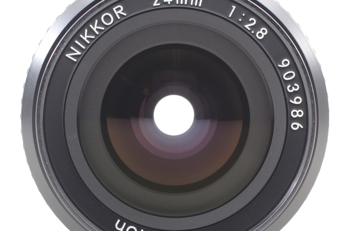 SIC 903xxx [MINT w/ Hood] Nikon Ai-s Ais Nikkor 24mm F2.8 MF Lens