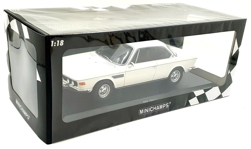 BMW 2800 CS 1968 ホワイト 1/18 ミニチャンプス