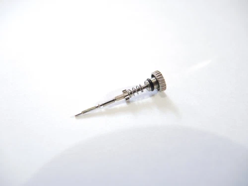 NEW STAINLESS CROWN,STEM,GEAR,SPRING PEPSI POGUE 6139-6002/6005/6009 CHRONOGRAPH